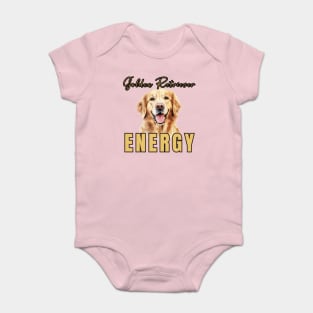 golden retriever energy Baby Bodysuit